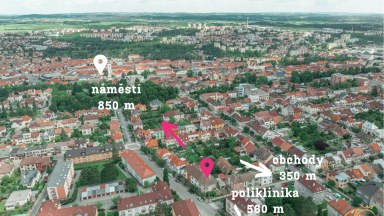 Prodej RD 4+2, Hladíkova, Třebíč